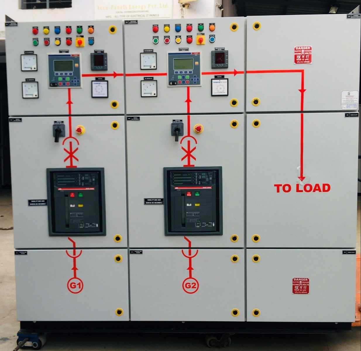 DG Synchronization Panel